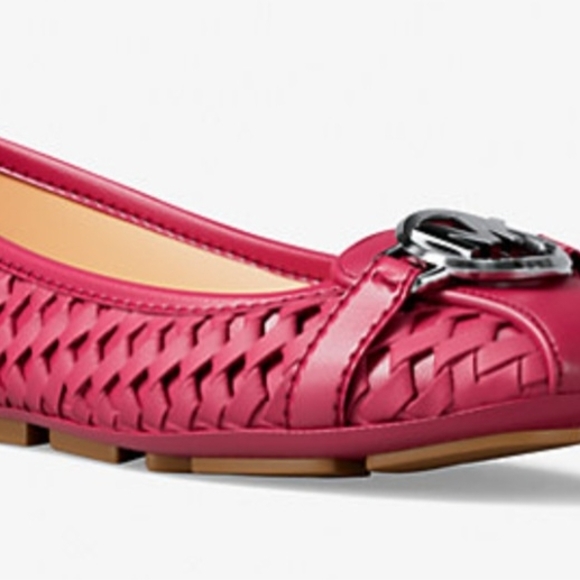 Michael Kors Fuchsia Woven Flats - Picture 1 of 2